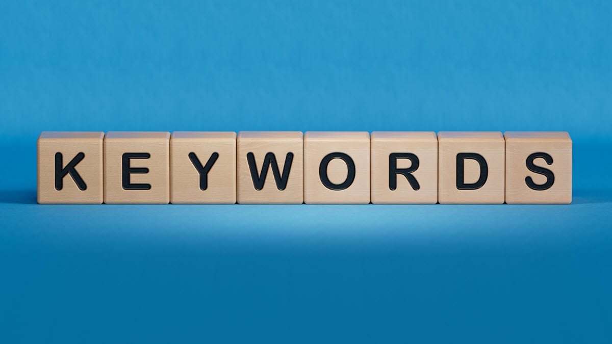 En søgeordsanalyse finder vigtige keywords