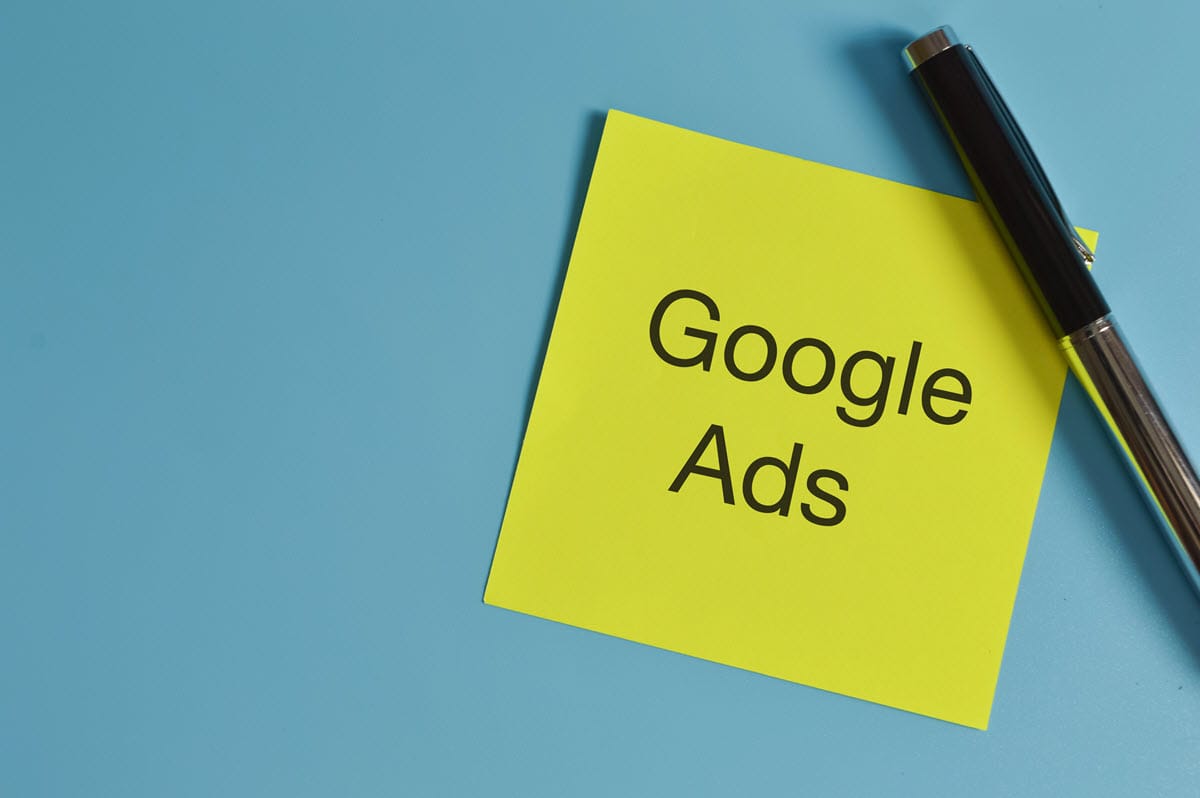 Google Ads post-it