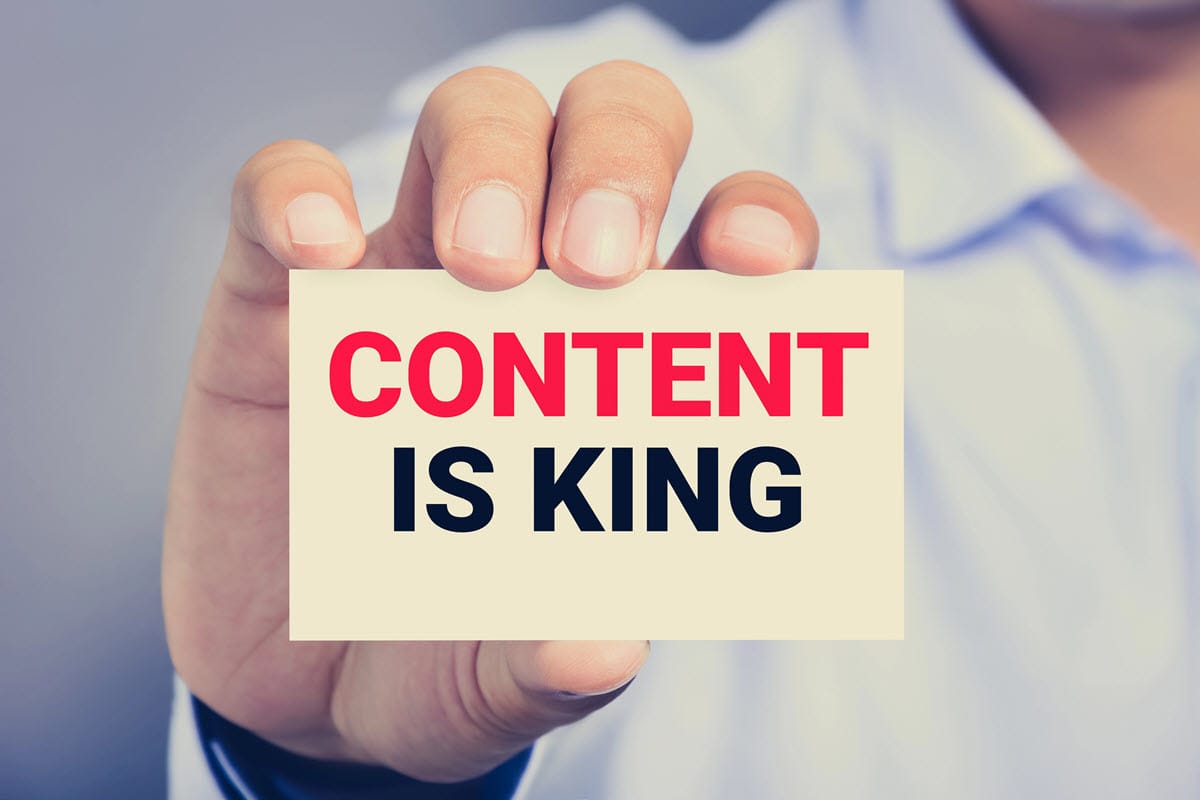 Indholdsmarkedsføring - content is king