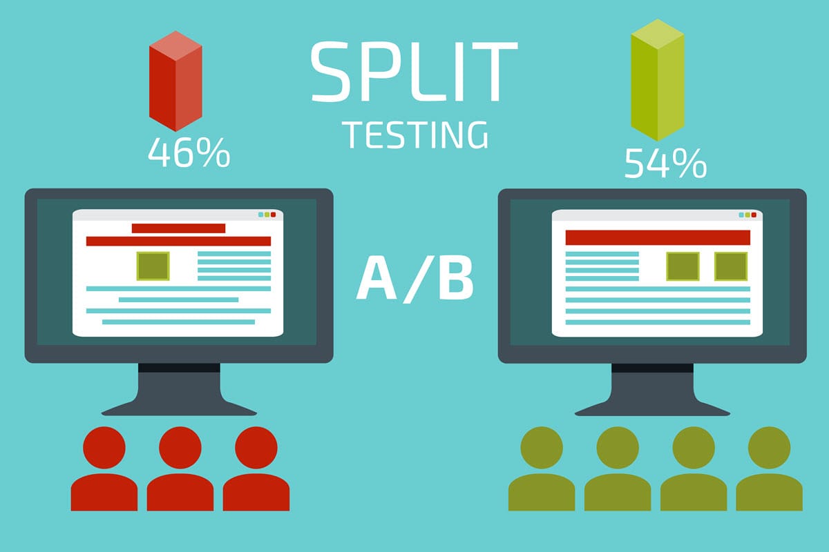 Splittesting kan forbedre konverteringsraten på en landingsside